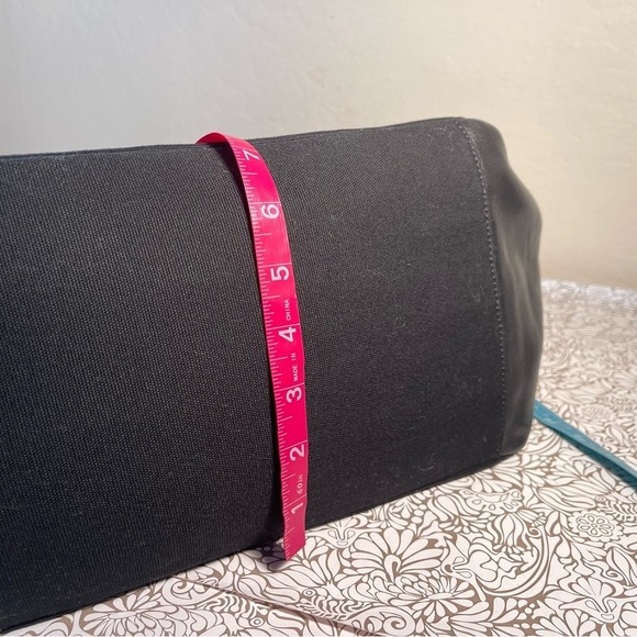 Betabrand Travel Tote Convertible Purse Bag Canvas & Leather - Picture 14 of 15